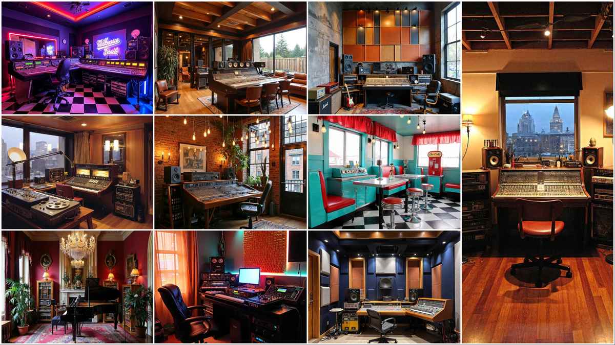 Vintage Recording Studio Ideas