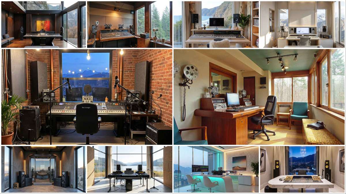 Mountain Recording Studio Ideas