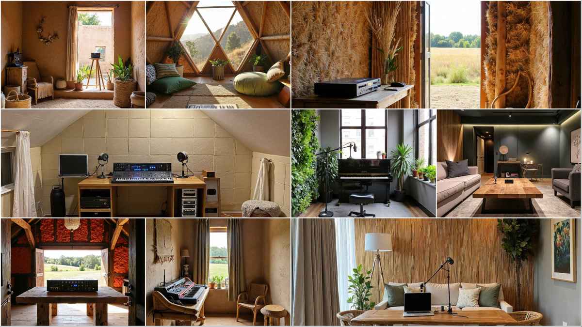 20+ Sustainable Recording Studio Ideas