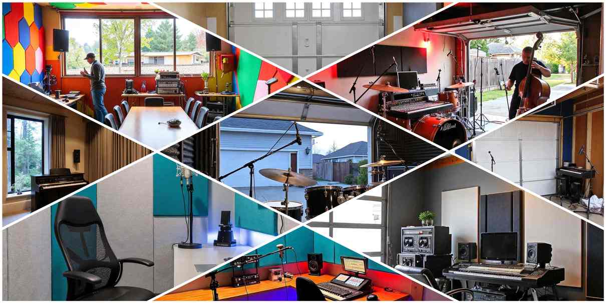 25+ Garage-to-Recording Studio Transformation Ideas