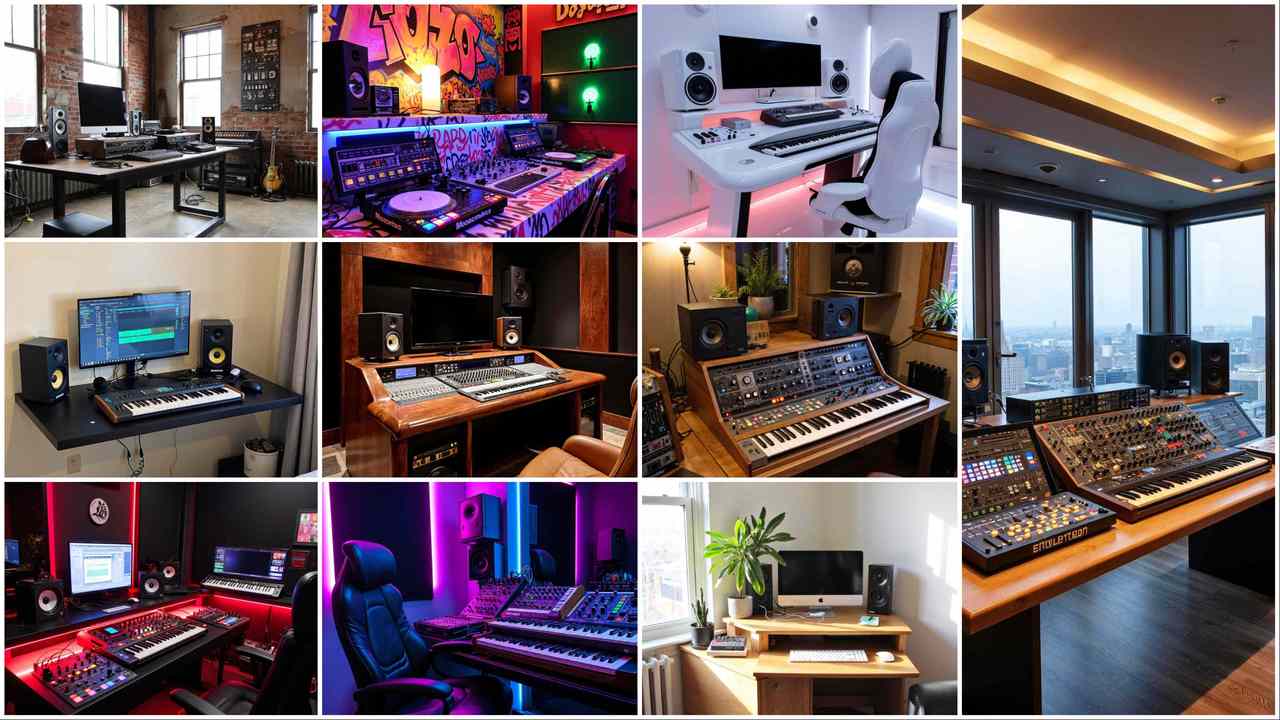 20+ Inspiring Recording Studio Desk Designs for Every Creator