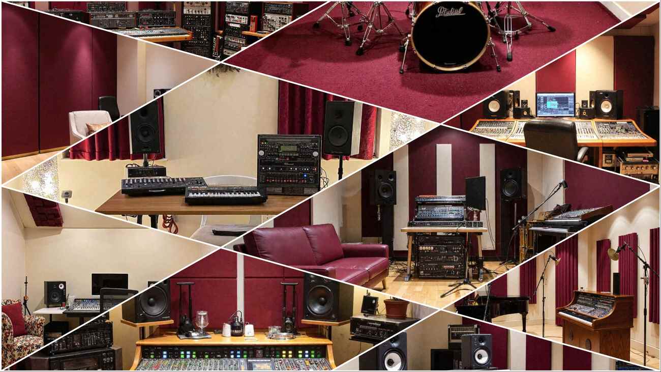 15+ Burgundy-Cream Combo Recording Studio Spaces