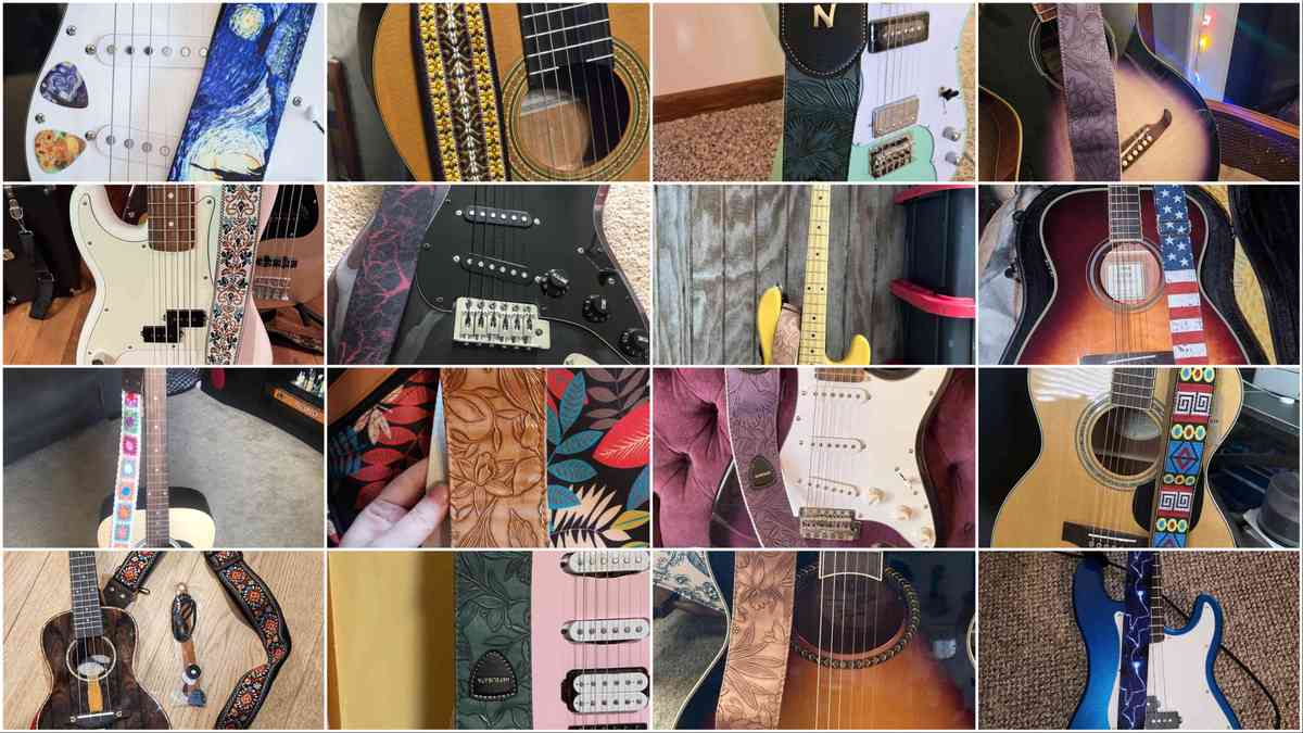 100+ Guitar Strap Ideas to Upgrade Your Look