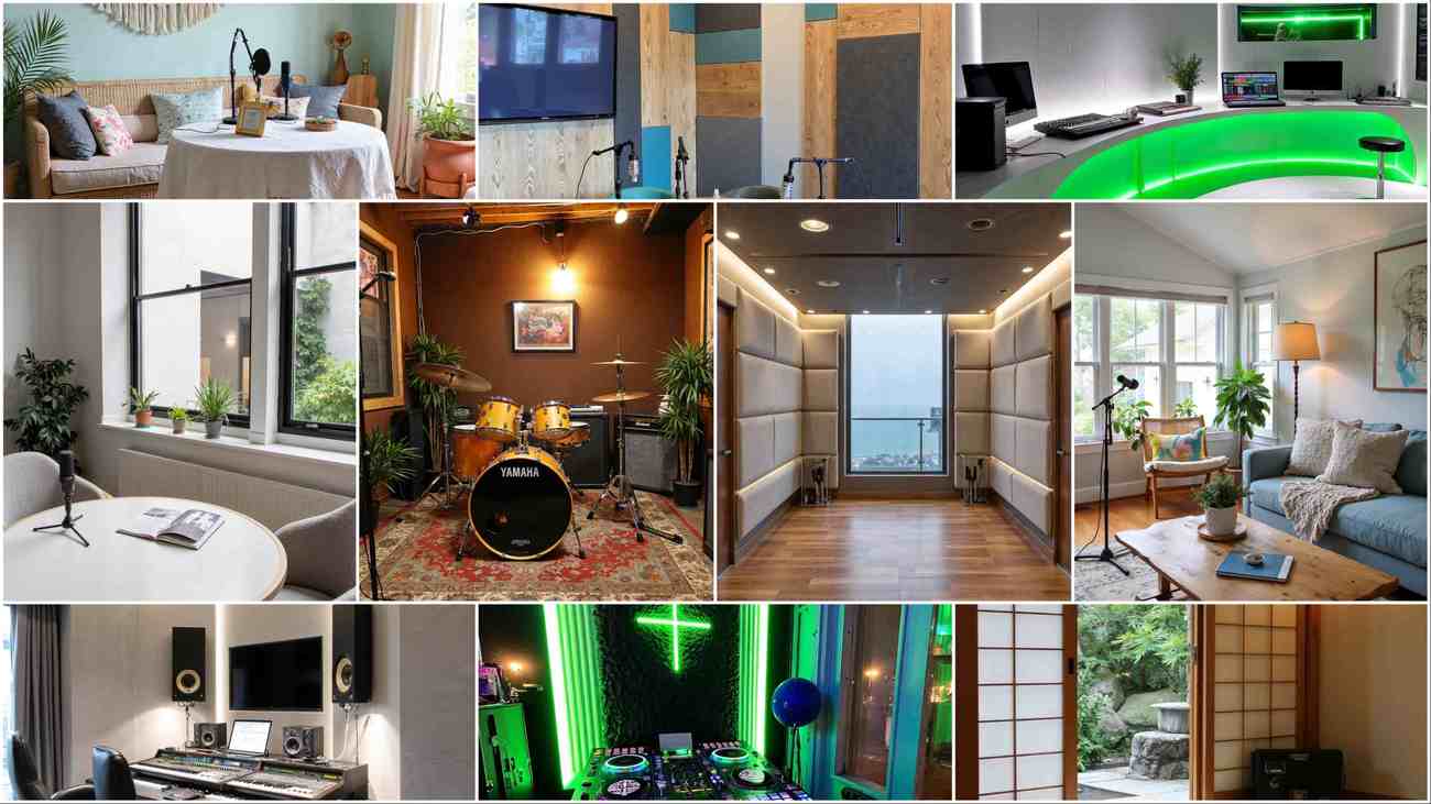 20+ Music Recording Space Decor and Design Ideas
