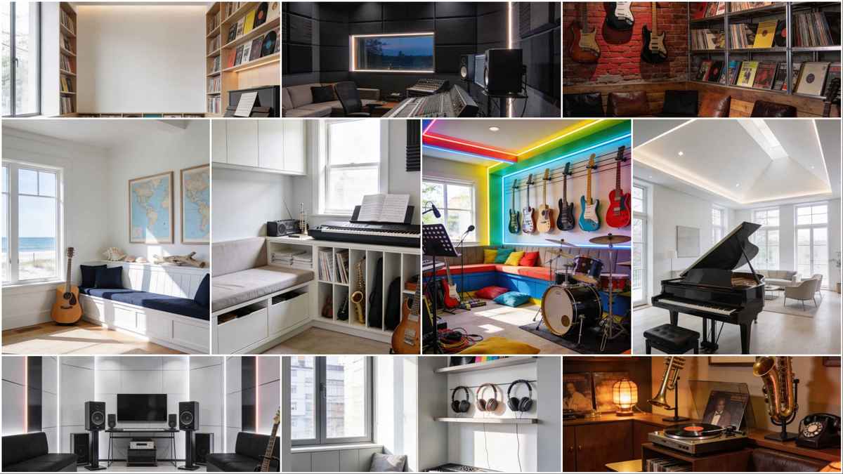 15 Built-In Lounge Seating Ideas for Music Rooms
