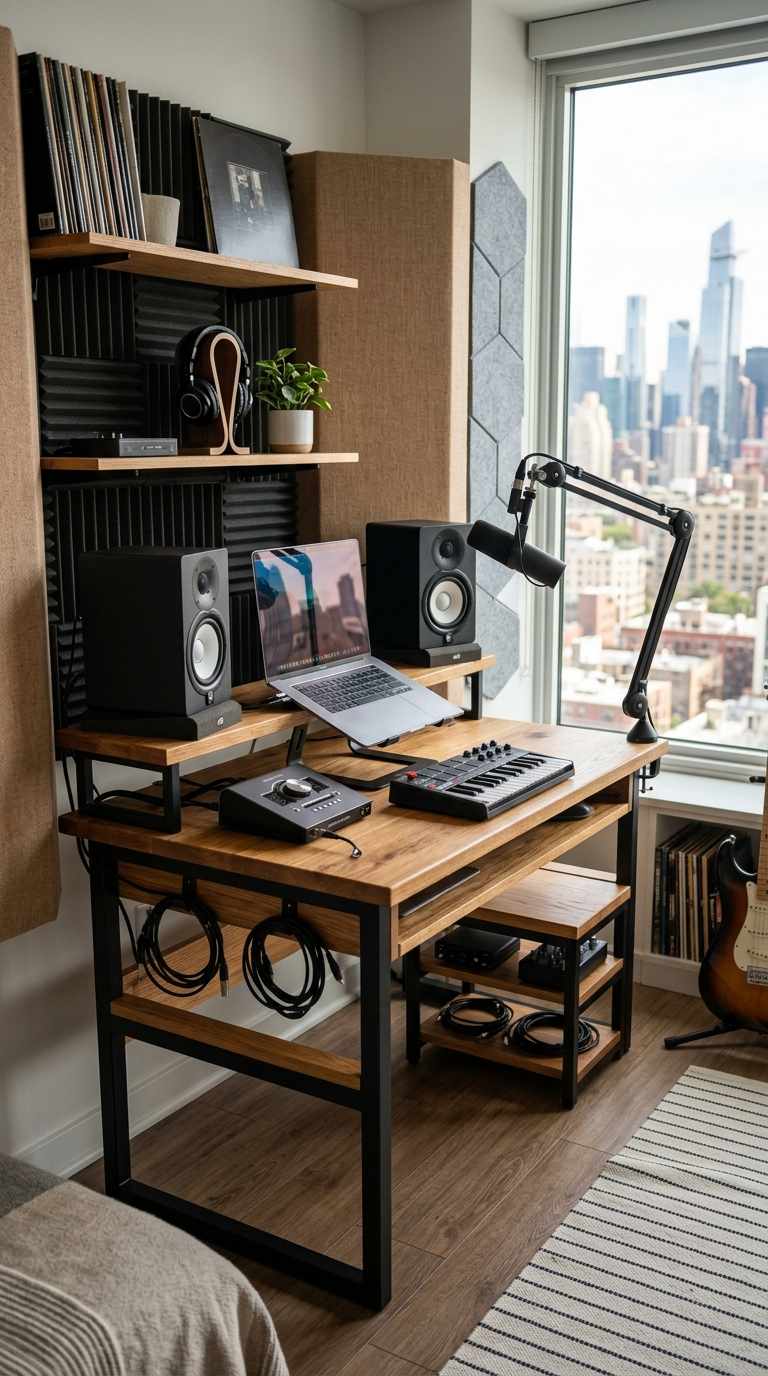 15 Compact Urban Recording Studio Solutions