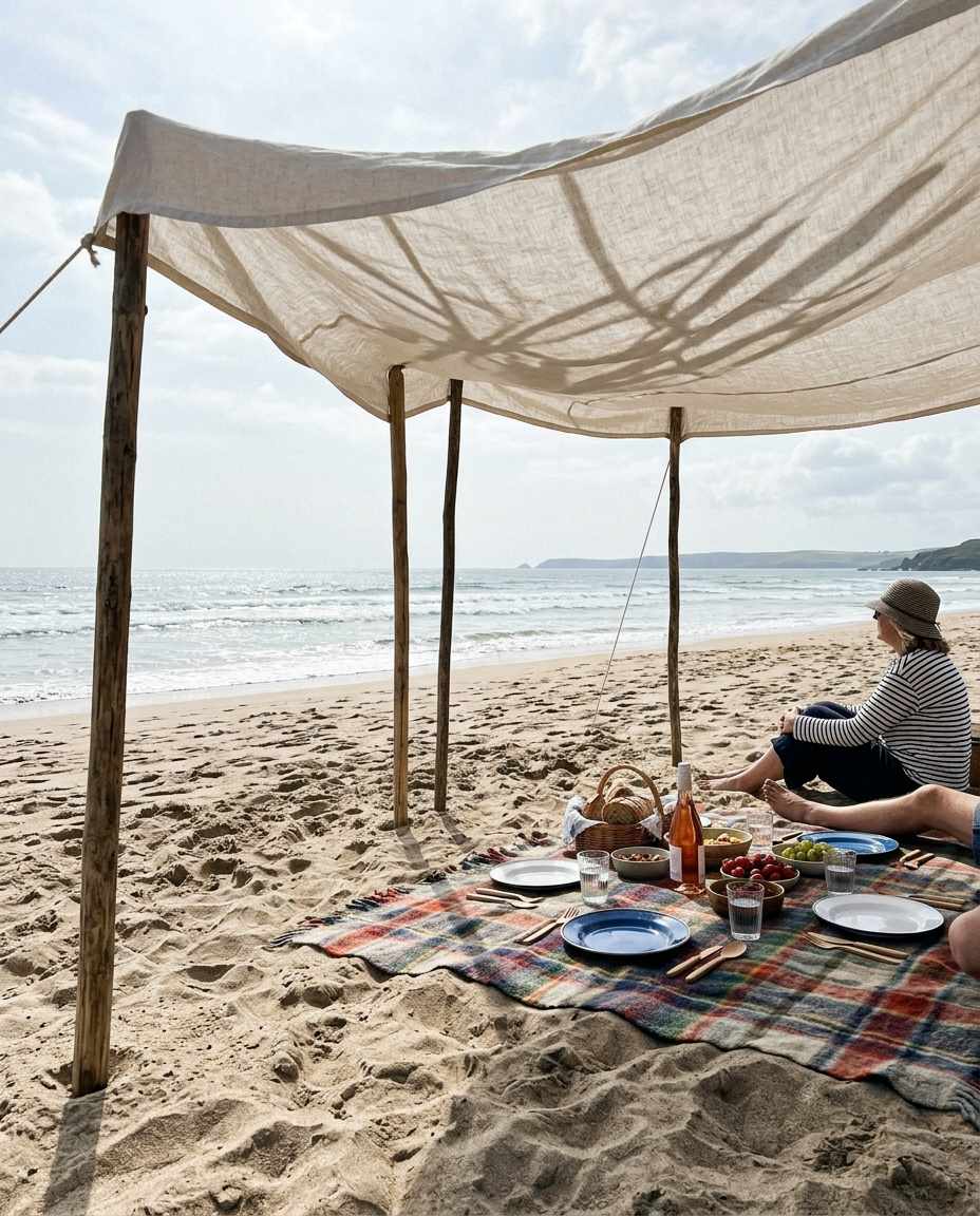 10 Summer Beach Picnic Setup Ideas for Relaxed Outdoor Dining