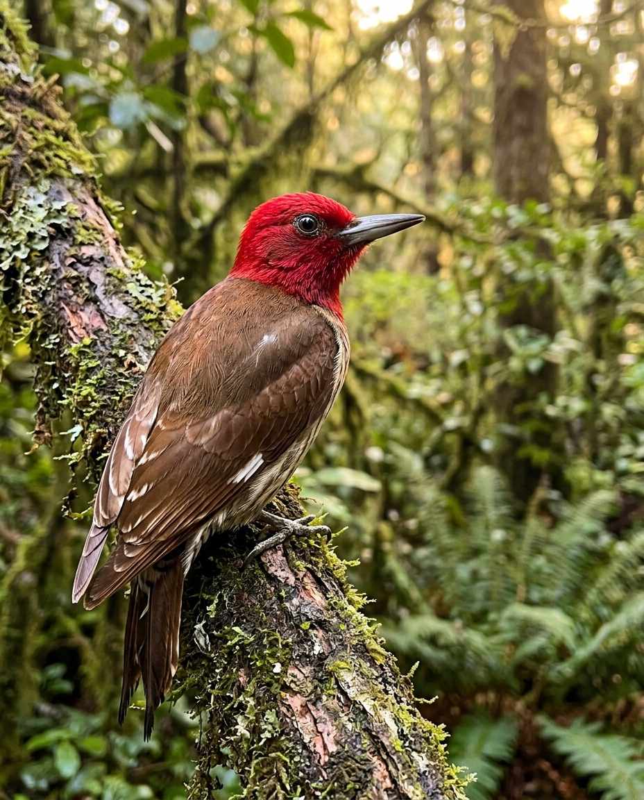 Brown Birds with Red Heads: Identification, Behavior, and Habitat Insights