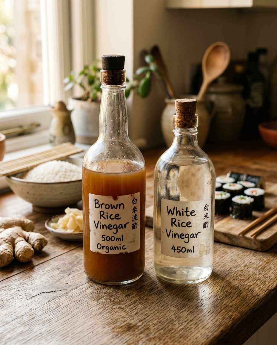 Brown Rice Vinegar vs. Rice Vinegar: Which One Should You Use?