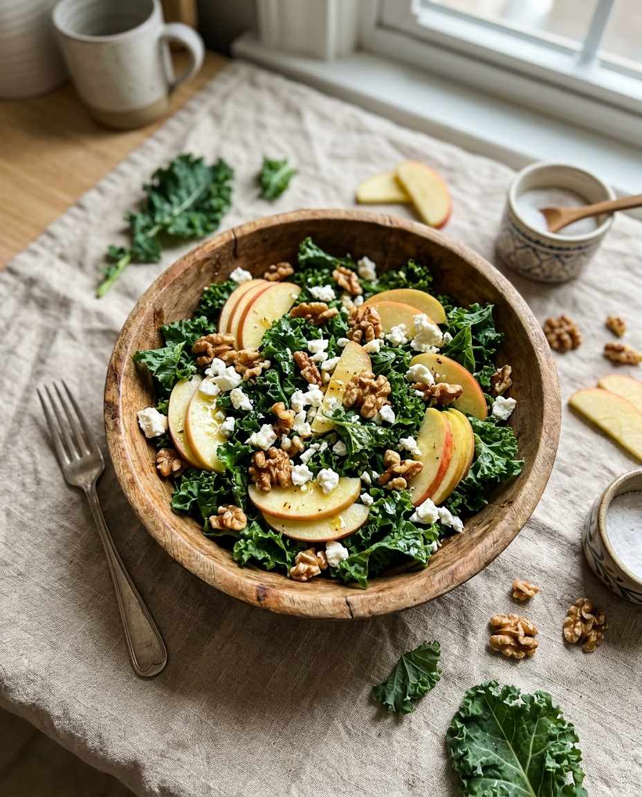 Kale Apple Salad Recipe: Flavor, Texture, and Technique