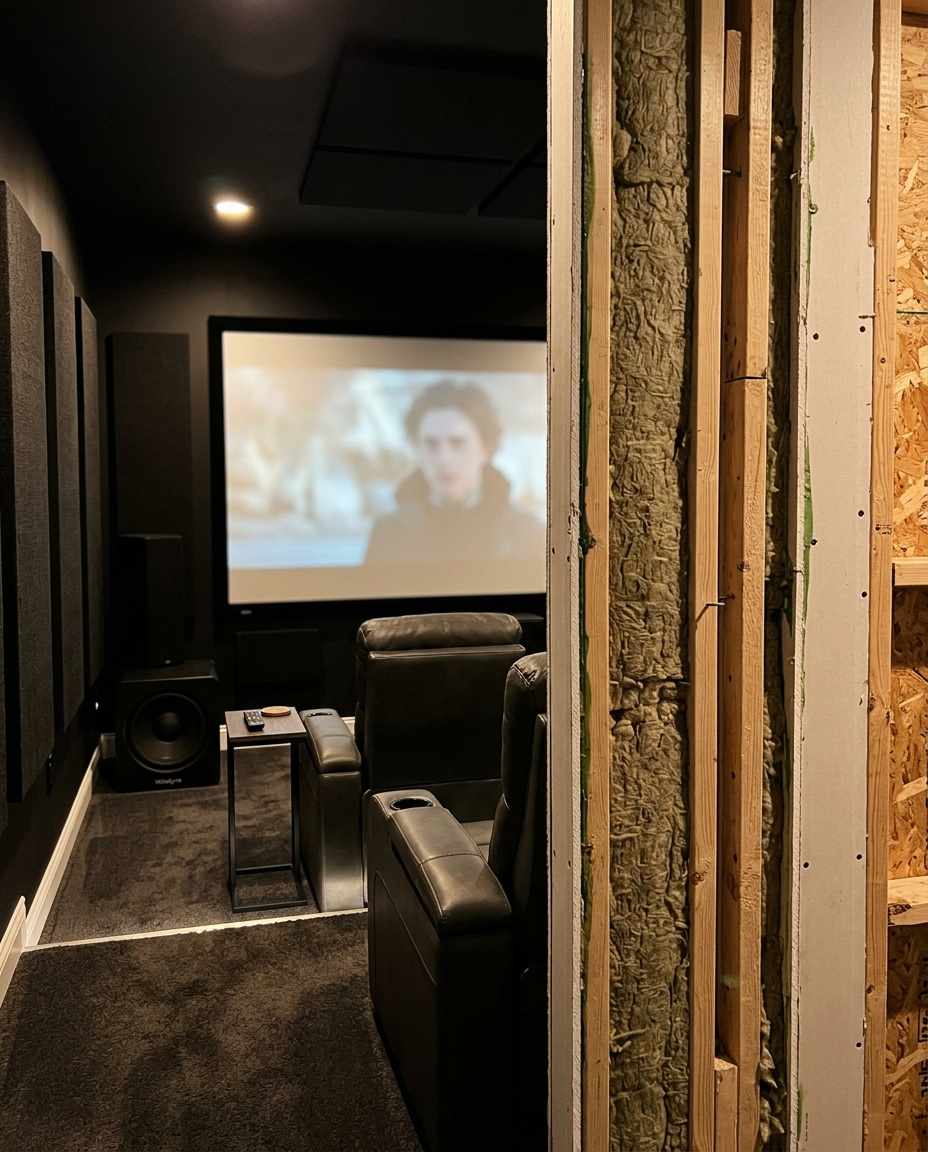 Unveiling the Acoustic Power of Staggered Stud Wall Frames in Home Theaters