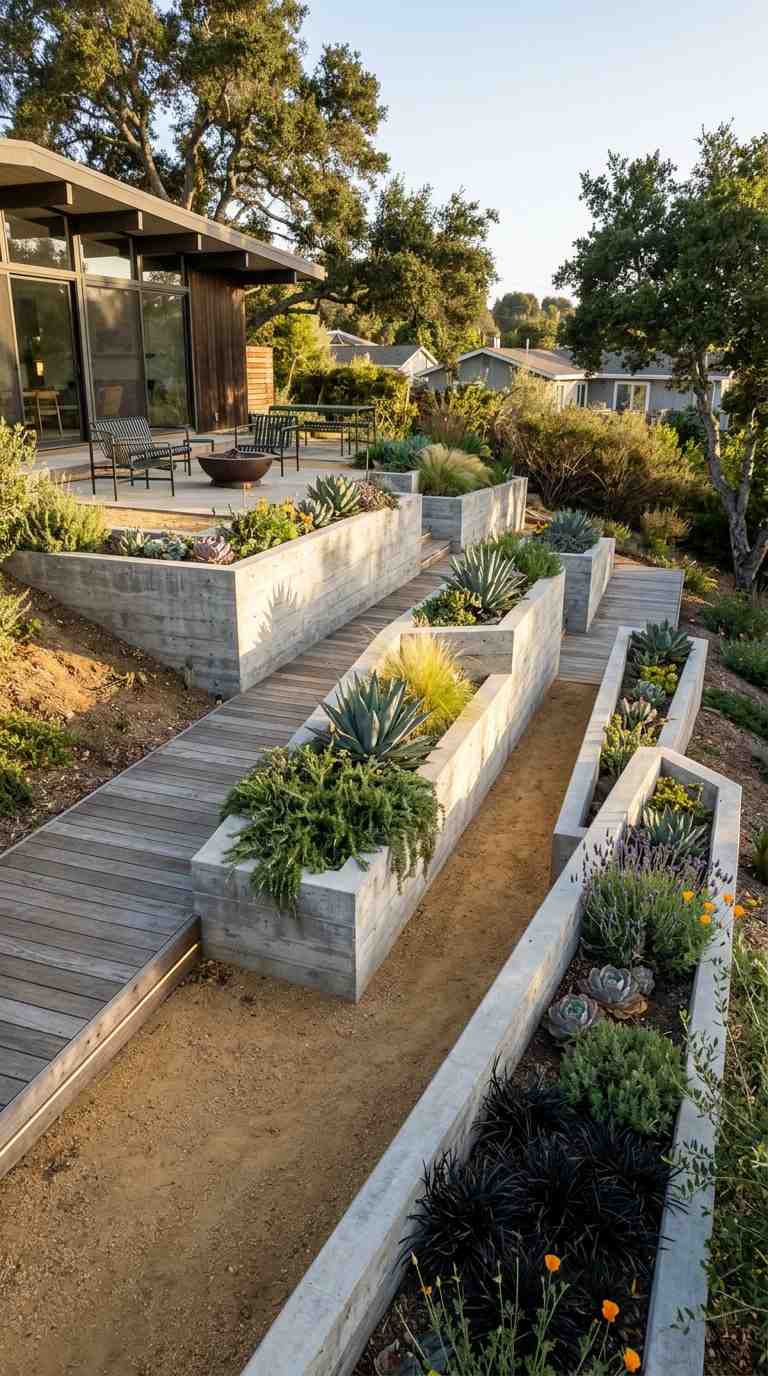 36 Stunning Sloped Backyard Landscaping Ideas to Transform Your Outdoor Space