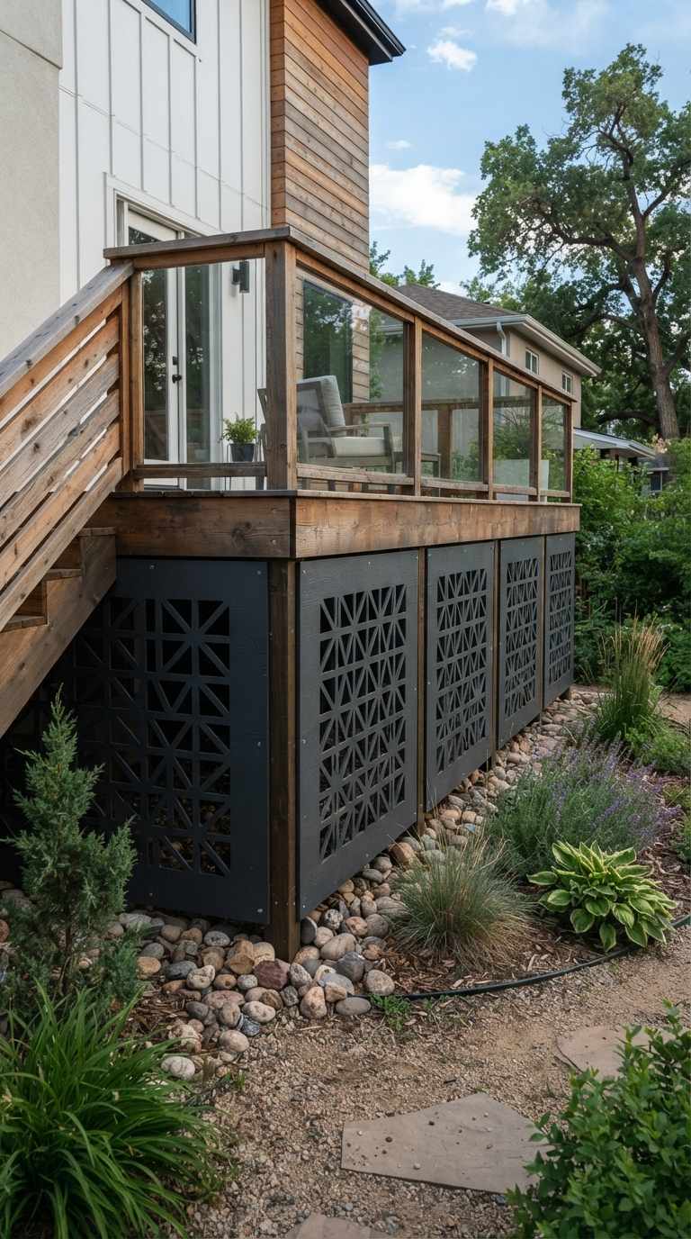 30 Stylish and Cheap Deck Skirting Ideas to Transform Your Outdoor Space