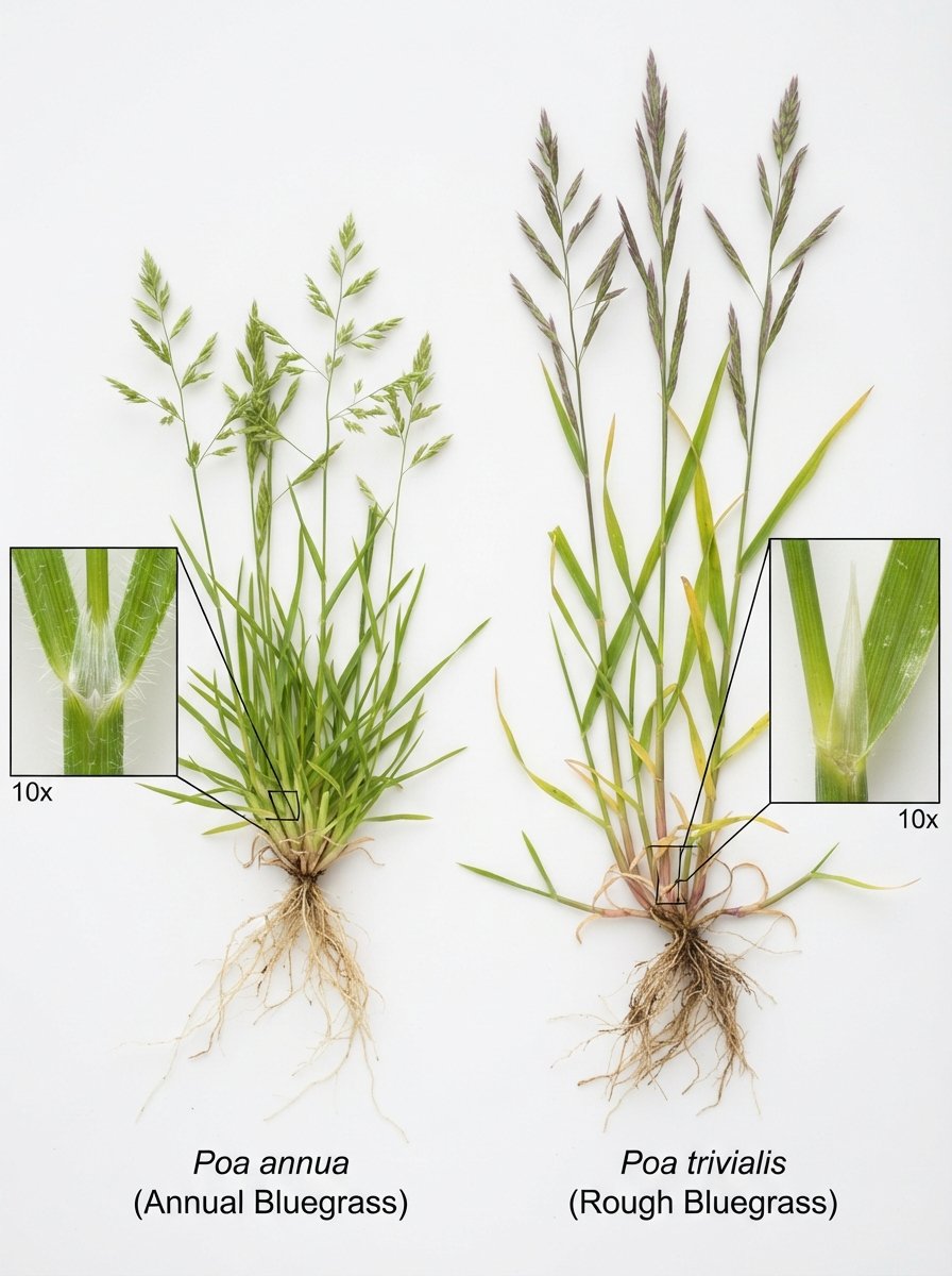 Poa Annua vs. Poa Trivialis: An Expert Guide to Identification and Management