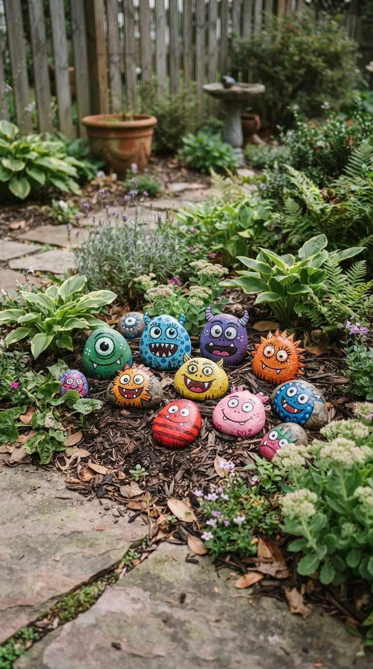 20+ Genius DIY Garden Rock Art Ideas to Transform Your Outdoor Space