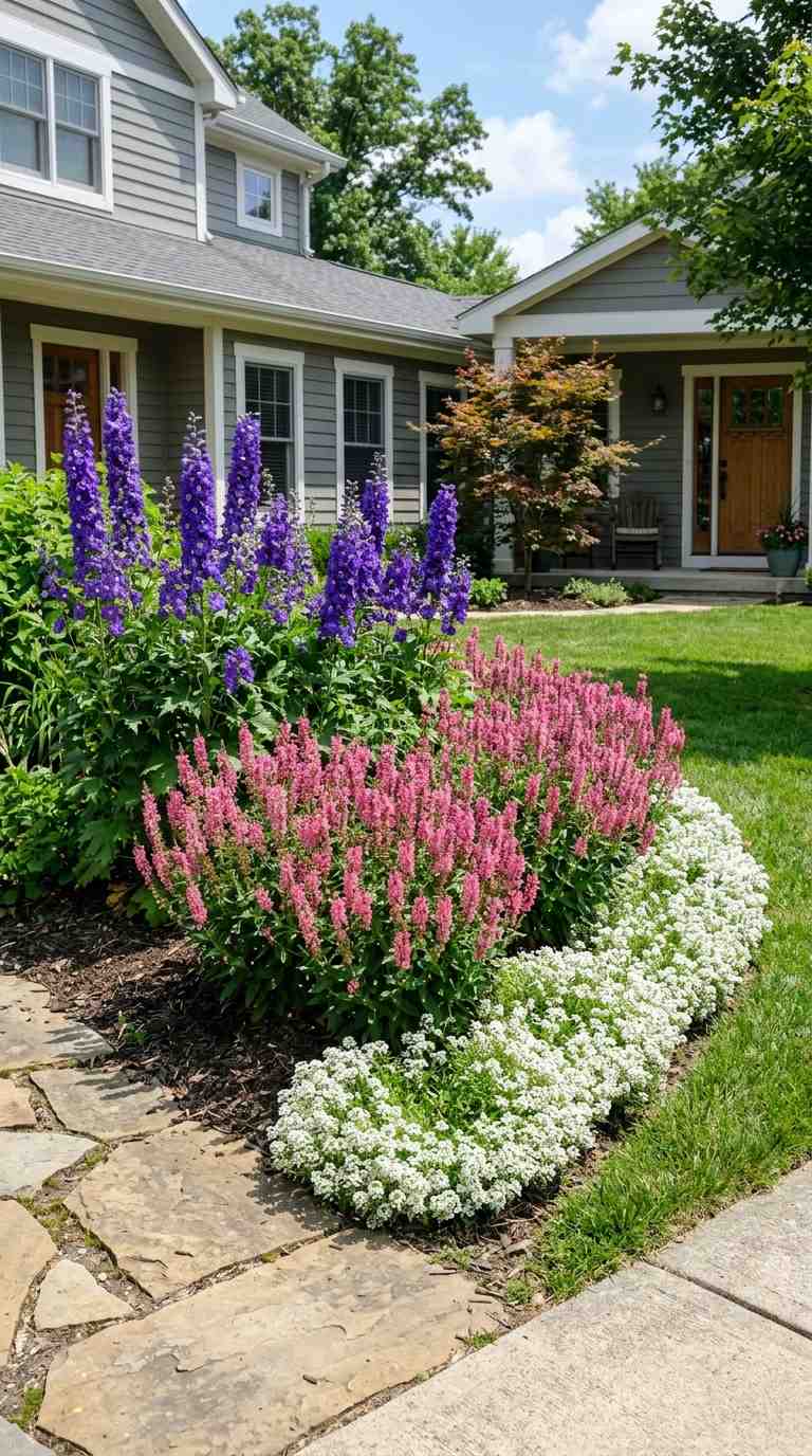 20+ Stunning Front Yard Flower Bed Ideas You Can Recreate Today