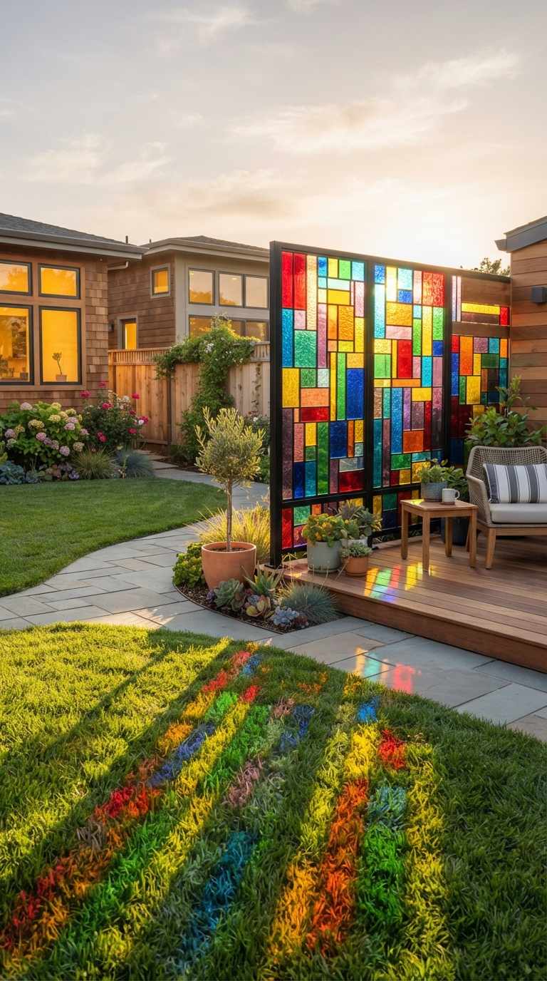26 Colorful Backyard Ideas to Brighten Your Outdoor Space
