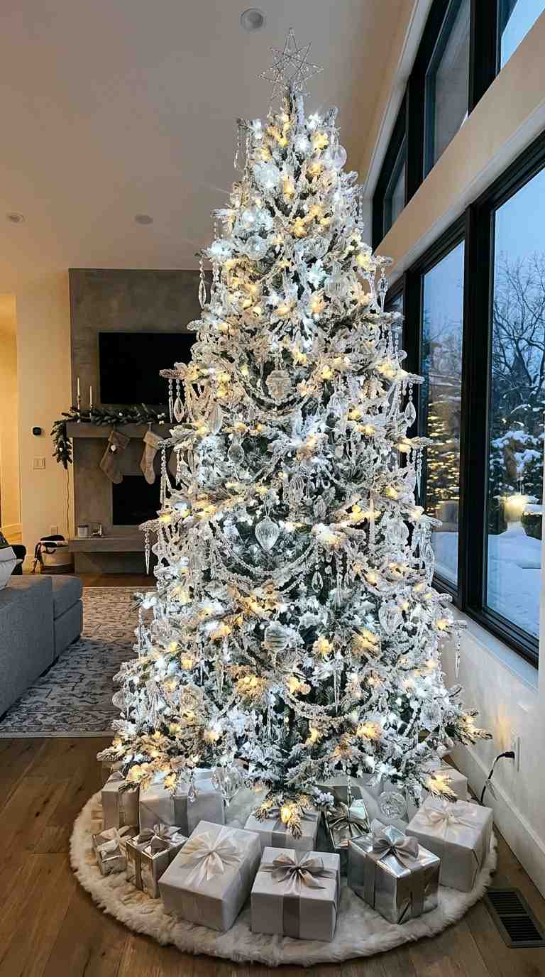 30+ Stunning White Christmas Tree Ideas to Elevate Your Holiday Decor
